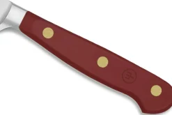 Couteau à saucisson Wusthof Classic Colour Tasty Sumac forgé lame crantée 14cm