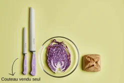 Couteau à saucisson Wusthof Classic Colour Purple Yam forgé lame crantée 14cm