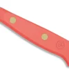 Couteau à saucisson Wusthof Classic Colour Coral Peach forgé lame crantée 14cm