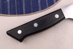 Couteau à saumon alvéolé dos courbé japonais Glestain SO Series 31cm