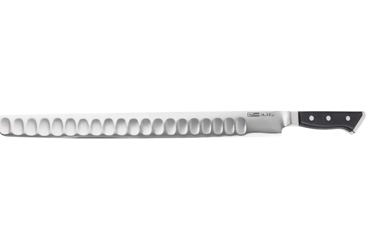Couteau à saumon alvéolé japonais Glestain K Series 36cm