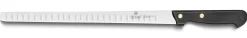 Couteau à saumon/jambon lame souple alvéolée 32 Dumas Affil 30cm manche 2 rivets