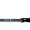 Couteau à saumon lame flexible 23cm manche noir M&G