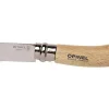 Couteau serpette Opinel n°8 lame inox 8cm manche en hêtre