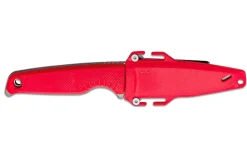 Couteau SOG Altair FX SGALTAIRFXR lame 8,6cm manche en nylon/fibres de verre rouge + étui