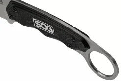 Couteau SOG Gambit SGGB1001 lame 6,6cm manche en nylon/fibres de verre noir