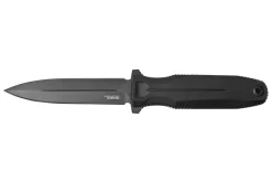 Couteau SOG Pentagon FX Covert SGPENTFXCOVBK lame 7,6cm manche en G10 noir avec étui