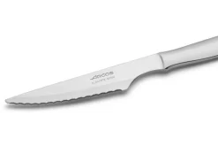 Couteau à steak Arcos tout inox lame crantée 11cm