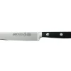 Couteau à steak Güde Alpha lame dentée 12cm en acier forgé