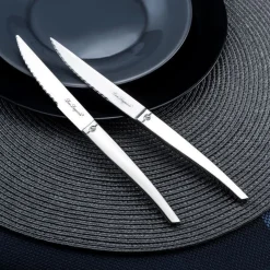 Couteau à steak Lou Laguiole Jet tout inox