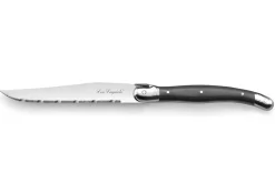 Couteau à steak Lou Laguiole Tradition gris lame inox 11cm