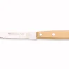 Couteau à steak Nogent Classic lame crantée 11cm manche en hêtre