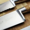 Couteau à steak SABATIER Provençao 100% forgé 13cm manche en olivier