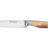 Couteau à steak Wüsthof Amici forgé 12cm en bois d'olivier