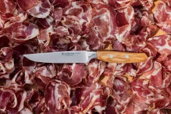 Couteau à steak Wüsthof Amici forgé 12cm en bois d'olivier