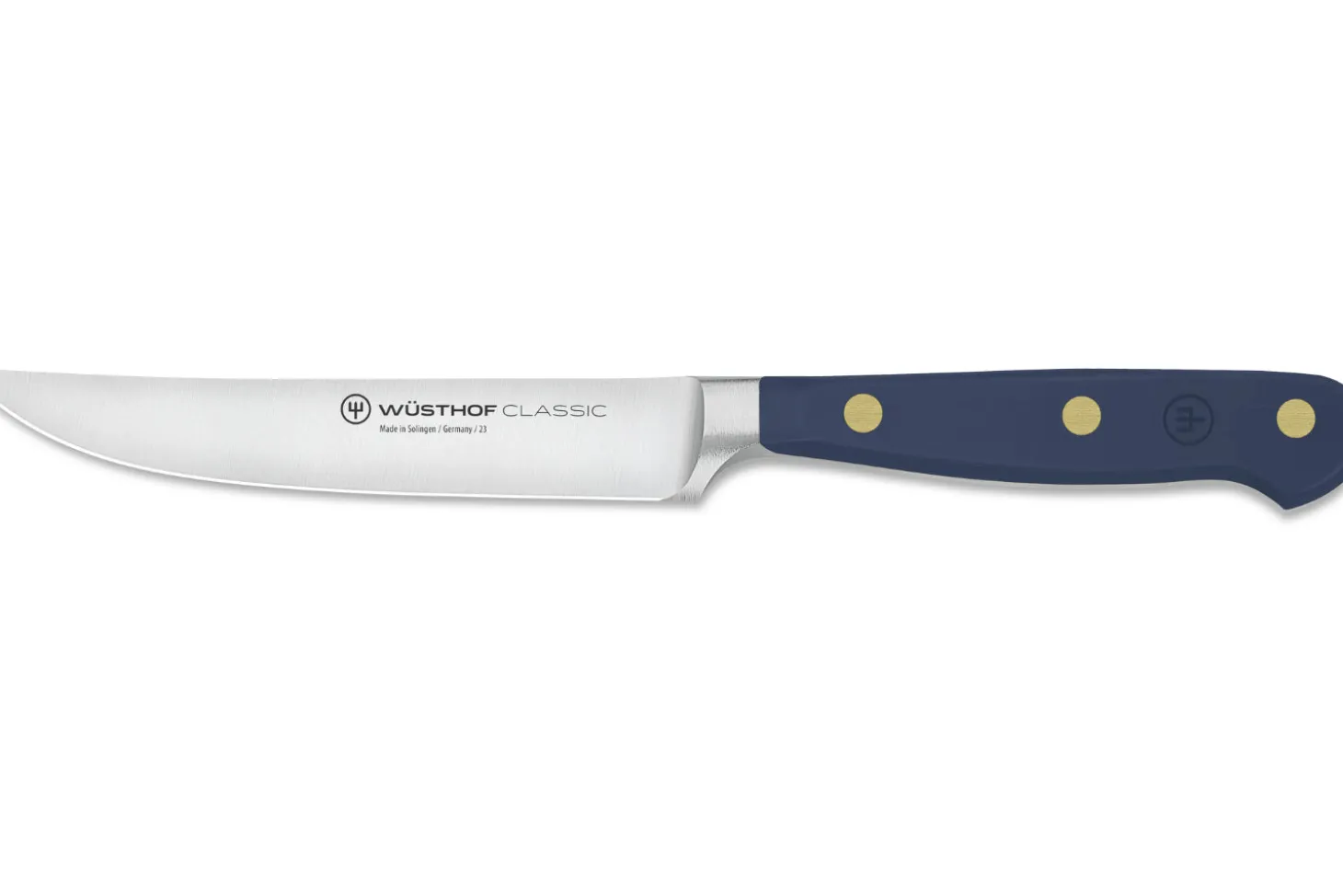 Couteau à steak Wusthof Classic Colour Wild Blueberry forgé lame 12cm