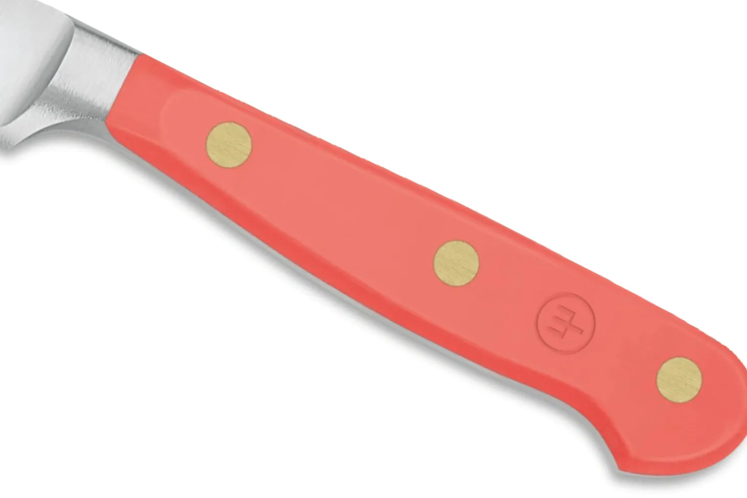 Couteau à steak Wusthof Classic Colour Coral Peach forgé lame 12cm