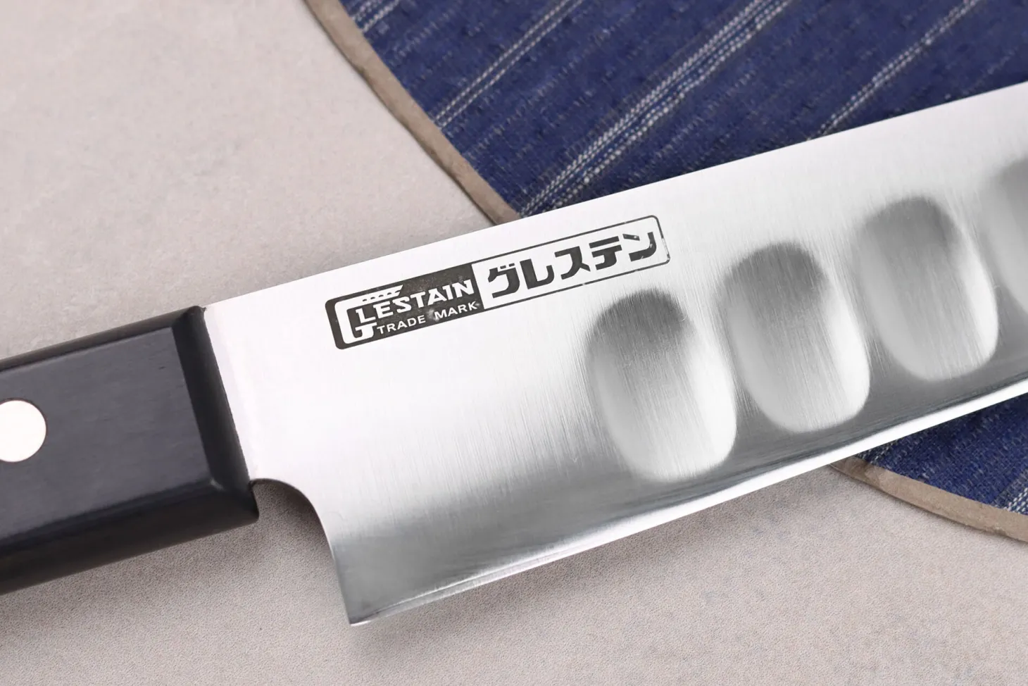 Couteau sujihiki alvéolé japonais Glestain SO Series 27cm