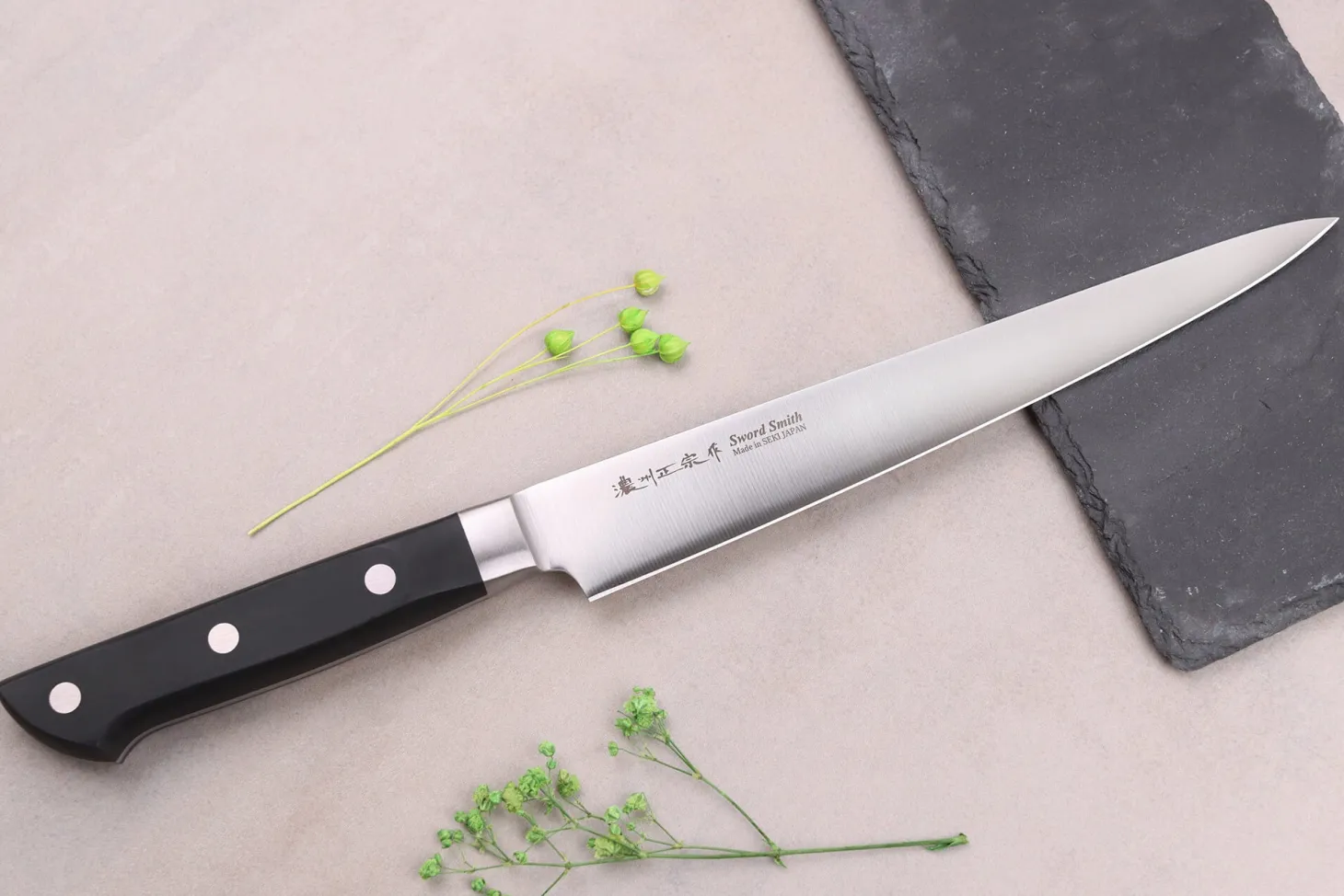 Couteau sujihiki 21cm japonais Satake Cutlery ABS