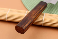 Couteau sujihiki 24cm japonais artisanal Yuzo Enju Damas 440C