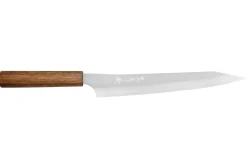 Couteau sujihiki 24cm japonais artisanal Yu Kurosaki Gekko San Maï