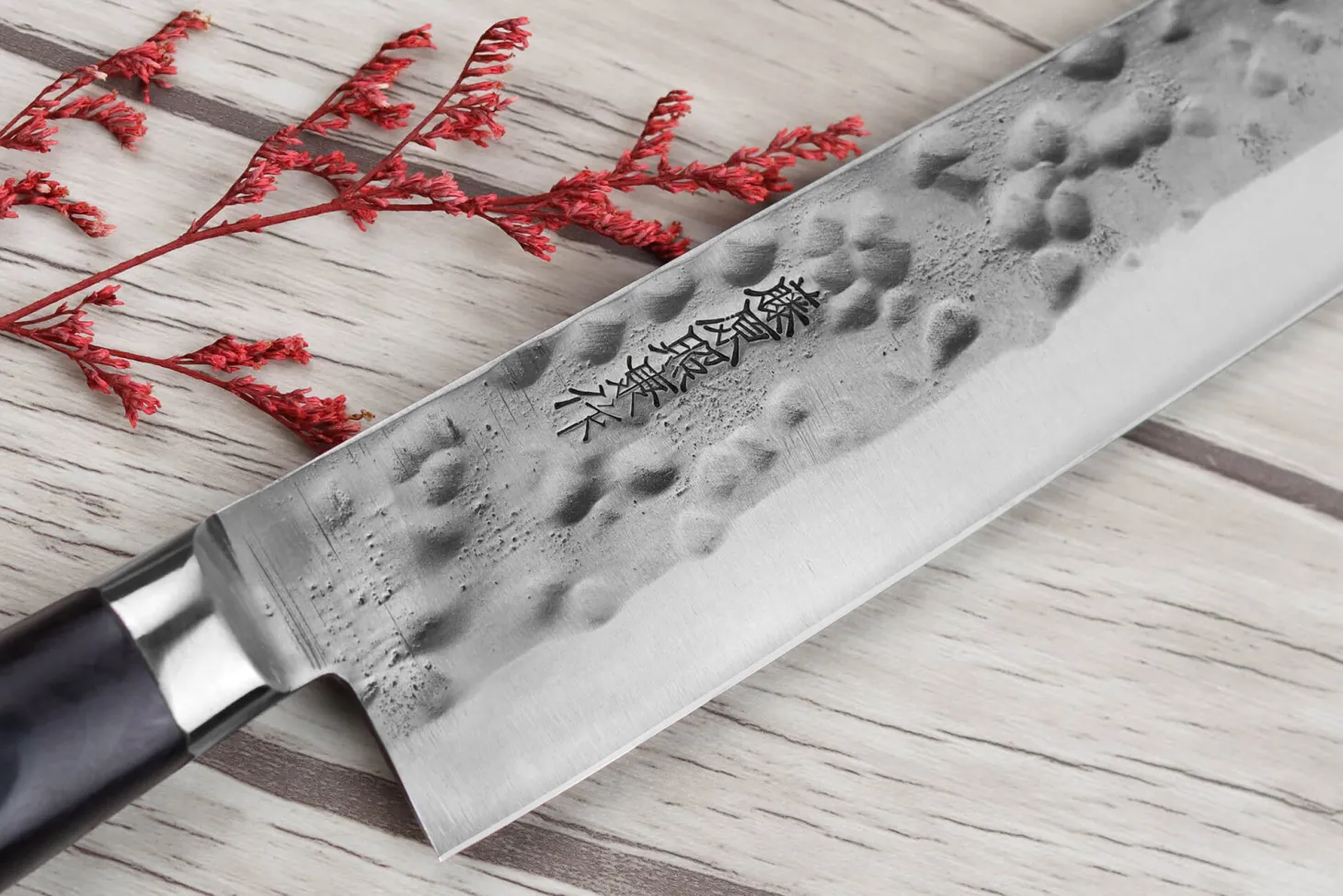 Couteau sujihiki 21cm japonais artisanal Fujiwara Maboroshi