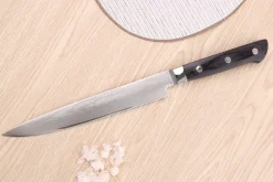 Couteau sujihiki 20cm japonais Satake Cutlery damas 69 couches