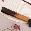 Couteau sujihiki 24cm japonais Sakai Takayuki Kurokage VG10 manche en chêne brûlé