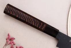 Couteau sujihiki 24cm japonais Sakai Takayuki Kurokage VG10 manche en wengé