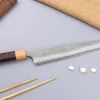 Couteau sujihiki japonais artisanal Yoshimi Kato AS Nashiji 27cm