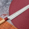 Couteau sujihiki japonais artisanal Tsunehisa Aogami Super martelé 27cm