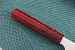 Couteau Sujihiki japonais artisanal Kei Kobayashi SG2 Heptagone 27cm