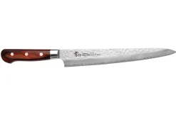 Couteau sujihiki japonais 24cm Sakai Takayuki Damascus Western 33 couches