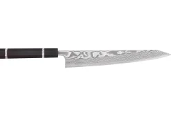 Couteau sujihiki kiritsuke 27cm japonais artisanal Yuzo Kanko Damas SG2