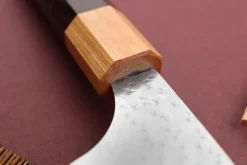 Couteau sujihiki kiritsuke japonais artisanal martelé Yu Kurosaki senko 24cm acier SG2
