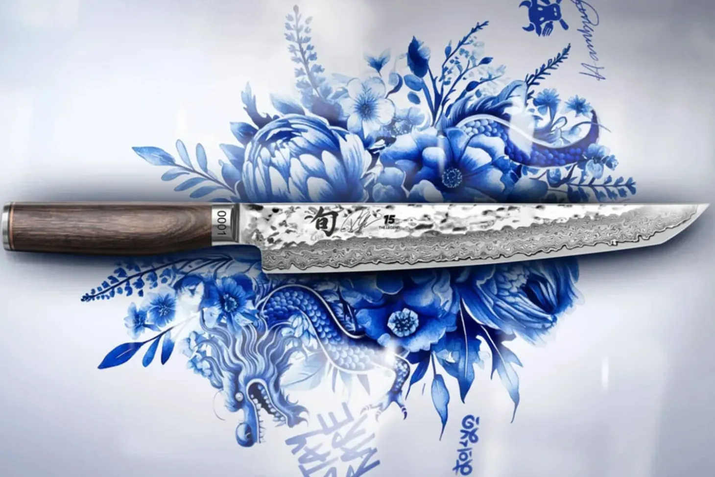 Couteau tanto japonais Kai Shun Premier Tim Mälzer 25,5cm édition limitée Legend