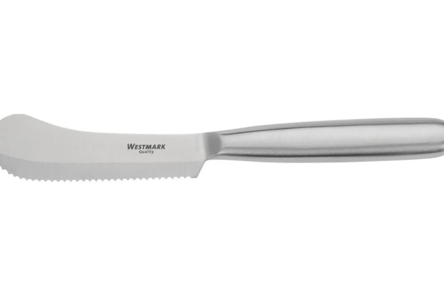 Couteau tartineur Westmark 2 en 1 lame dentelée 10cm