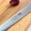 Couteau à tomates Sabatier Éléphant Idéal Forgé microdenté 13cm manche nylon noir