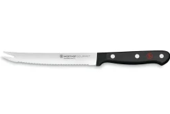 Couteau à tomates Wüsthof Gourmet lame crantée pointe fourchue 14cm