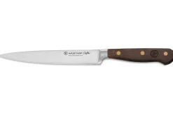 Couteau tranchelard Wüsthof Crafter forgé 16cm en chêne fumé