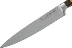 Couteau tranchelard Wüsthof Crafter forgé 16cm en chêne fumé