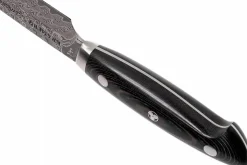 Couteau à trancher japonais Zwilling Kramer Euro Stainless 23cm damassé manche en micarta