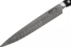 Couteau à trancher japonais Zwilling Kramer Euro Stainless 23cm damassé manche en micarta