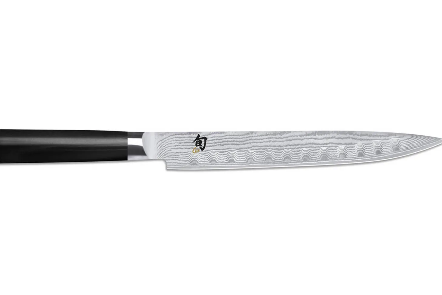 Couteau à trancher Kai Shun Classic damas lame alvéolée 23cm