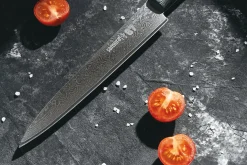 Couteau à trancher Samura Damascus 67 VG10 damas 19,5cm