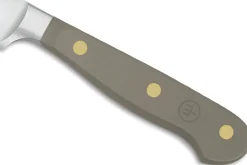 Couteau à trancher Wusthof Classic Colour Velvet Oyster forgé lame 16cm