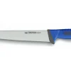 Couteau trancheur 28cm Fischer SWE-STEEL manche bleu ultra confort