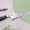 Couteau universel alvéolé dos courbé japonais Glestain K Series 21cm