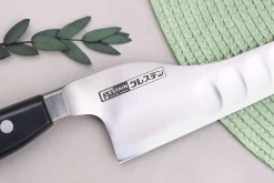 Couteau universel alvéolé dos courbé japonais Glestain K Series 21cm