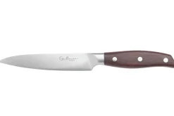Couteau universel 13cm Guillaume Leonard Cuistot en acier inoxydable et bois de santal rouge